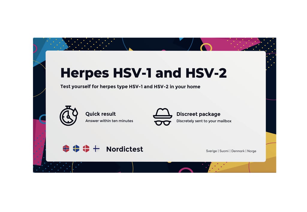 Herpes HSV-1 and HSV-2 Test